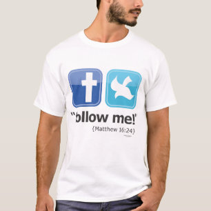 "Follow-me!" SozialT - Shirt 2 mit Seiten versehen