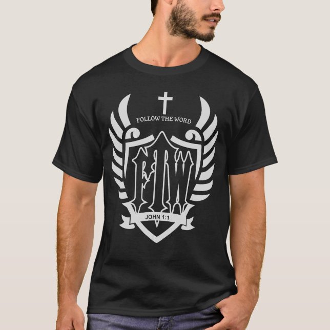 Follow The Word - John 1:1 T-Shirt [Men] (Devant)