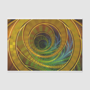 Follow the Yellow-Brick Road Across the Rainbow Seidenpapier