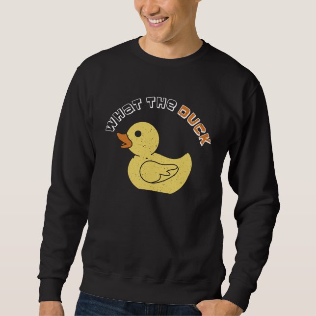 Follow the Yellow Duck Road  for nice Sweatshirt (Vorderseite)