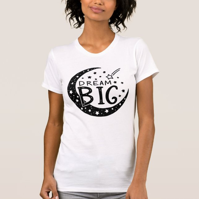 Follow Your Comet: Big Dreams Sky T-Shirt (Vorderseite)