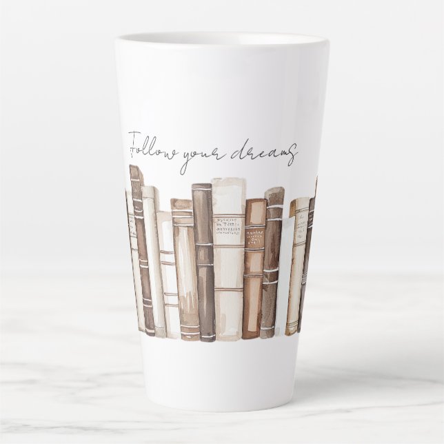 Follow Your Dreams Books Christmas Milchtasse (Vorderseite)