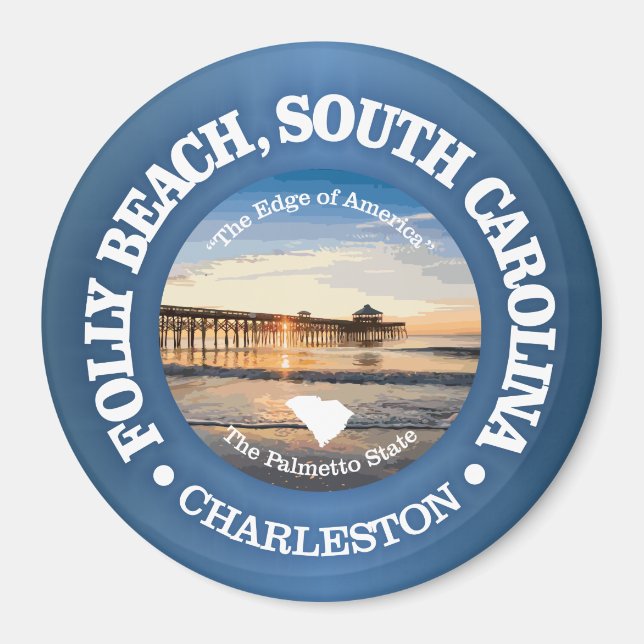 Folly Beach (C) Magnet (Vorne)