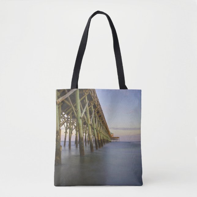 Folly Beach Pier Beauty Tasche (Vorderseite)
