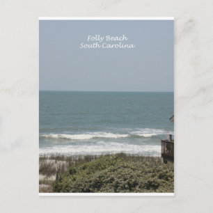 Folly Beach Postkarte