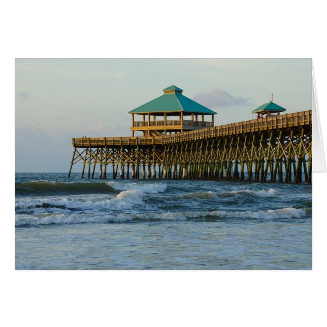 Folly Pier Morning (Vorderseite (Horizontal))