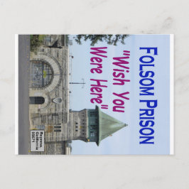 Folsom-Gefängnis: "Wish You Were here" #2 Postkarte