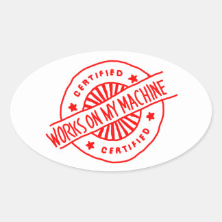 Fonctionne sur mon autocollant Machine