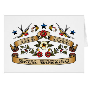 Fonctionnement vivant en métal d'amour