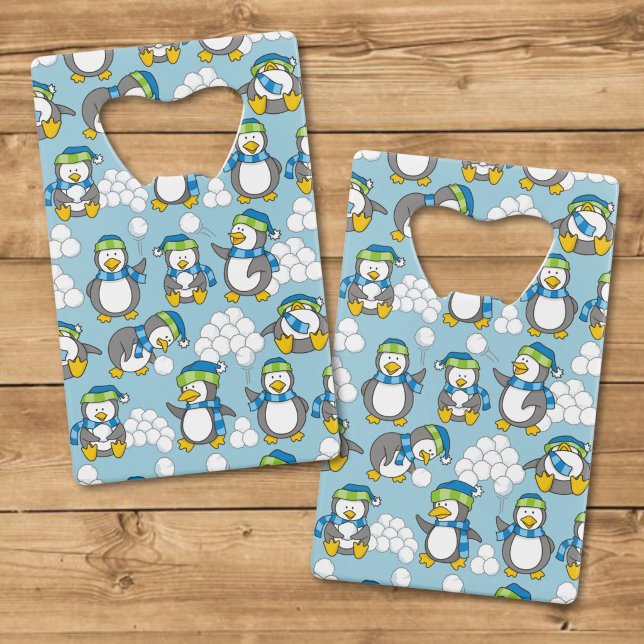 Fond de petits pingouins (Créateur téléchargé)
