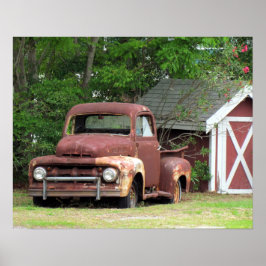 Fond Memories - Le Vieux Camion Rouge - Poster