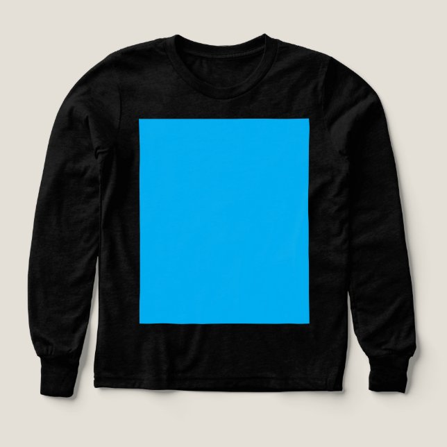 Fond uni bleu cyan | Style minimaliste d'été (Motif recto)