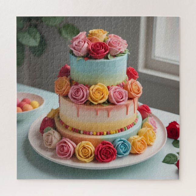 Fondant Wedding Cake (Vertikal)