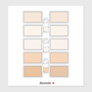 Fondation maquillage Créez vos propres Étiquettes 