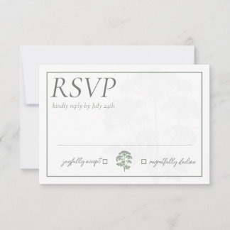 FONDNESS | Response Card RSVP Karte