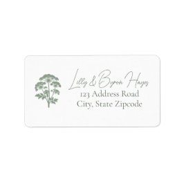 FONDNESS | Return Address Label Adressaufkleber
