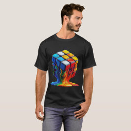 Fondre Rubix cube Basic Dark T-Shirt
