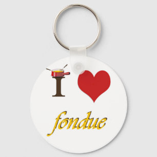 Fondue des Herzens I Schlüsselanhänger