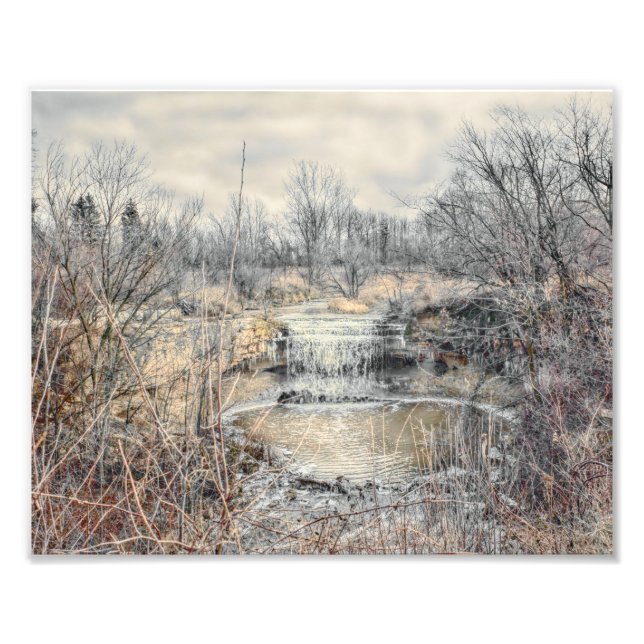 Fonferek Falls Print Fotodruck (Vorne)