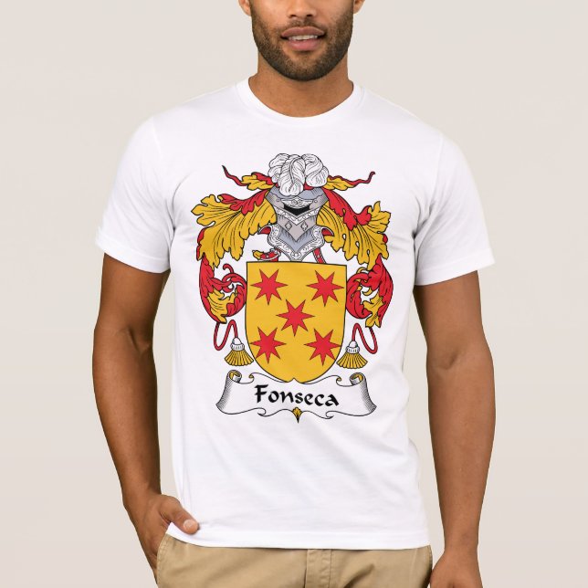 Fonseca Familienwappen T-Shirt (Vorderseite)