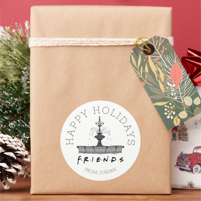Fontaine AMIENDS™ | Étiquette cadeau de Noël (vacances)