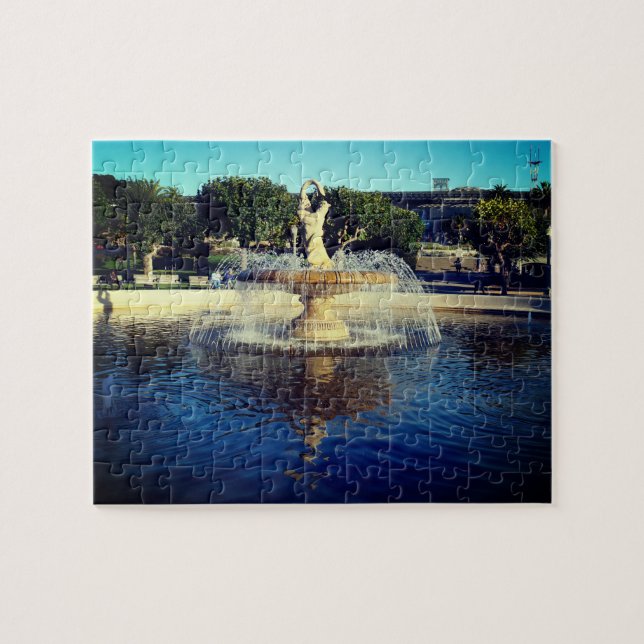 Fontaine commémorative SF Rideout Jigsaw Puzzle (Horizontal)