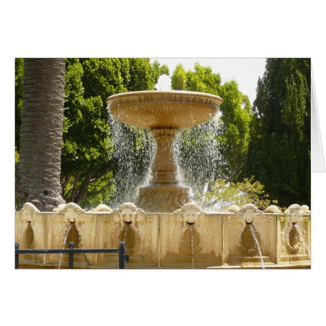Fontaine de Sausalito Californie Photographie de v (Devant horizontal)