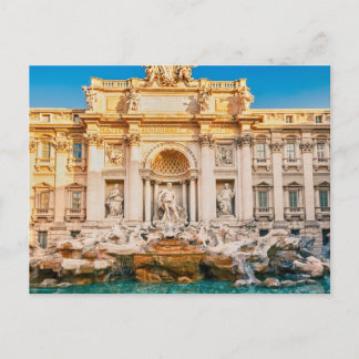 Fontaine de Trevi à Rome Carte postale