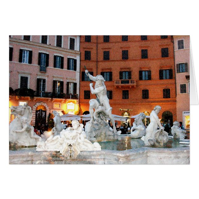 Fontaine du Carré de Navona (Devant horizontal)