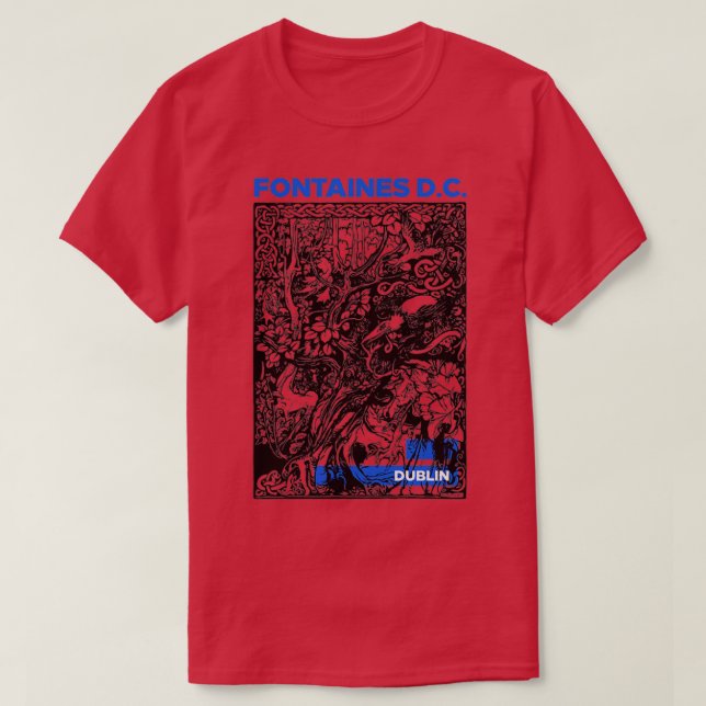 Fontaines DC IRELAND T-Shirt (Design vorne)
