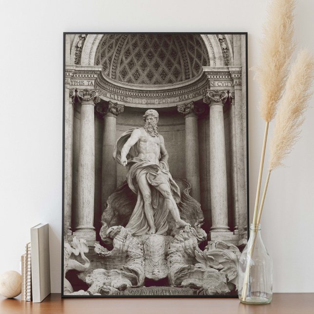 Fontana di Trevi in Rom Italien Fotografie Poster (Von Creator hochgeladen)