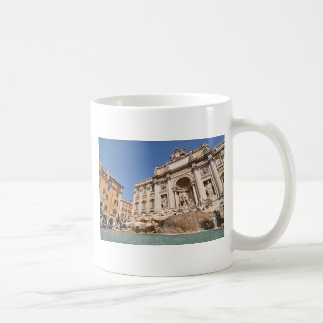 Fontana di Trevi in Rom, Italien Kaffeetasse (Rechts)