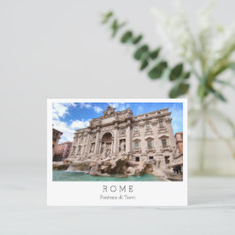 Fontana di Trevi, Rom Postkarte