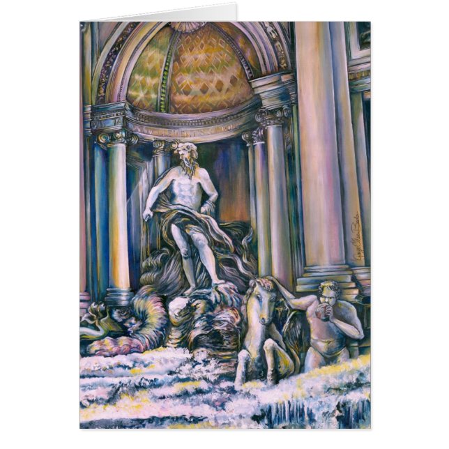 Fontana Di Trevi, Roma, Italie (Devant)