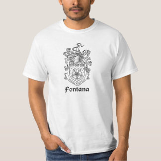 Fontana-Familienwappen/Wappen T - Shirt