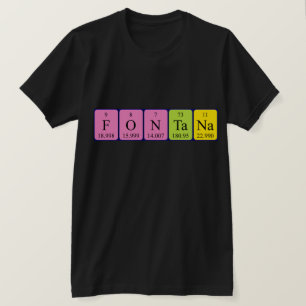 Fontana Periodenname Shirt