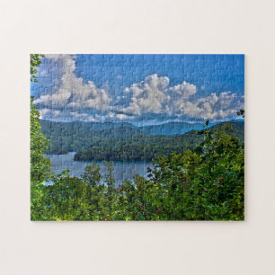 Fontana-See, Great Smoky Mountains Foto-Puzzle