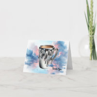 Fonte de Merci de café moulé
