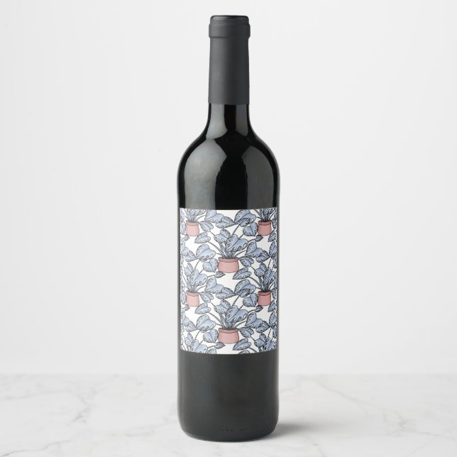 Food and Beverage Label Set Weinetikett (Vorderseite)