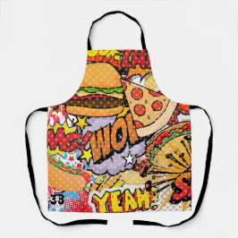 Food Cartoon Schürze