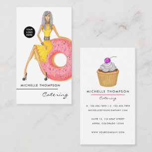 Food Catering Business Card Visitenkarte
