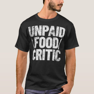Food Critic Koch Cook donut Party Zoo Geburtstag T-Shirt