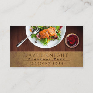Food Design Koch Catering Visitenkarte