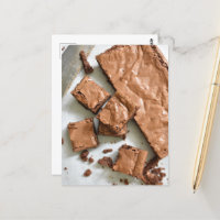 Food Fotografy Dark Chocolate Brownies Backen