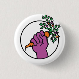 Food Not Bombs logo Button