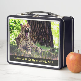 Food Passion - Big Cat Animal Metall Brotdose