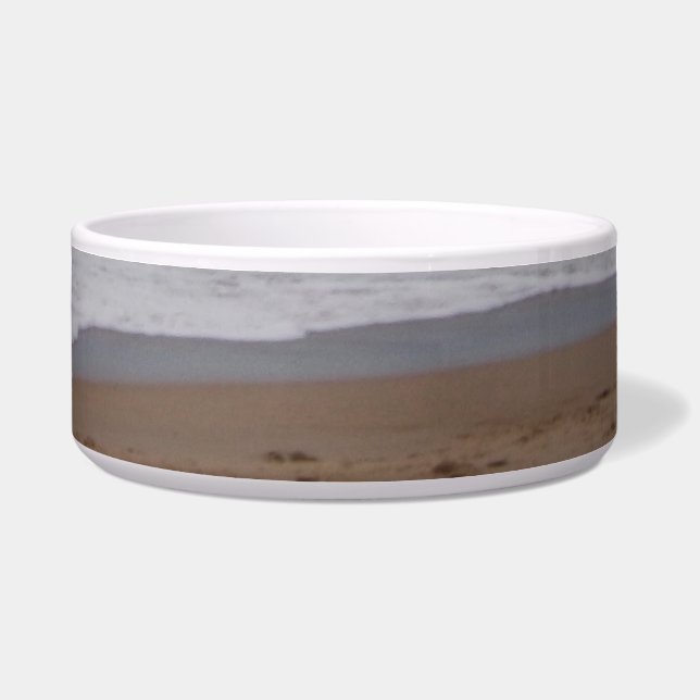 FOOD PET FOOD BOWL CERAMIC, THE BEACH  NAPF (Vorderseite)