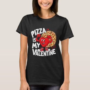 Food Pizza ist meine Valentine Starke Herz Meme Va T-Shirt