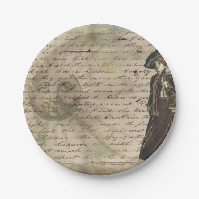 "Food Serving" "Paper Tellers" "Party Decoration" Pappteller (Vorderseite)