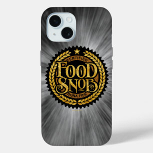 Food Snob - Liebhaber von lustigen Lebensmitteln Case-Mate iPhone Hülle